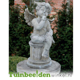 Engelen beeld "Stilte" op sokkel TWB3br236br