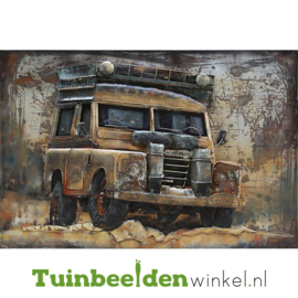 3D schilderij "De Landrover" TBW000745