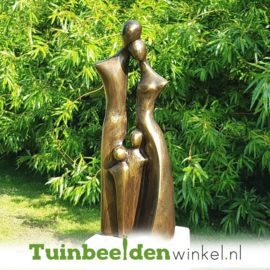 Modern tuinbeeld "Gezin met 2 kinderen" BBW2387br