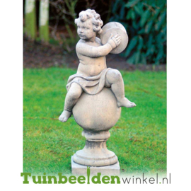 Engelen beeld "Muzikaal" op sokkel TWB3br234br