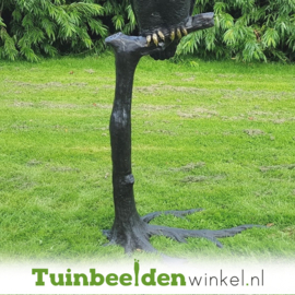 Beeld uil ''bronzen uil op tak'' TBW57490