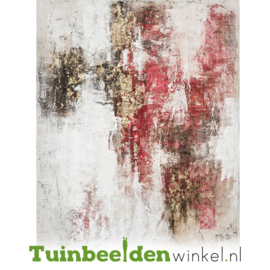 Abstract olieverf schilderij ''Perspectief'' TBW60031