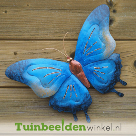 Metalen vlinder ''Blauwe vlinder'' TBW16063