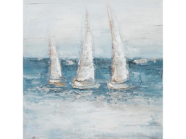 Olieverf schilderij ''Sailing away'' TBW60049sc