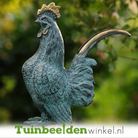 Bronzen beeld haan TBW5360br