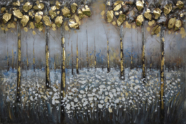 Metalen schilderij "buetifull trees" TBW002015