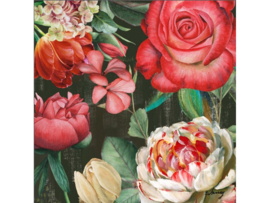 Olieverf schilderij bloemen ''Fleurige bloemen'' TBW25097