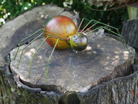 Metalen tuinbeeld figuur "Spin" TBW16161me