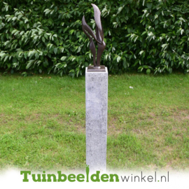 Bronzen tuinbeeld "Verbondenheid" TBW2235br