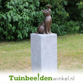Tuinbeeld ''Kat met vlinder'' TBW1905br