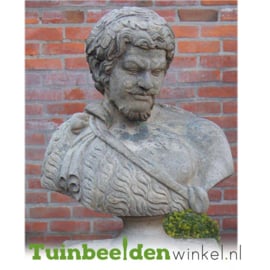 Borstbeeld "De sterke man" op sokkel TWB3br310br