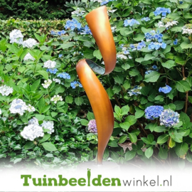 Modern tuinbeeld "Gracieus" (gouden zijde) TBW1546br