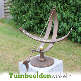 Bronzen zonnewijzer TBW0386br