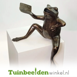 Tuinbeeld kikker ''Zingende kikker'' TBW1722