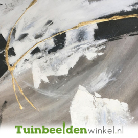 Olieverf schilderij "Abstracte schilderij" TBW07406