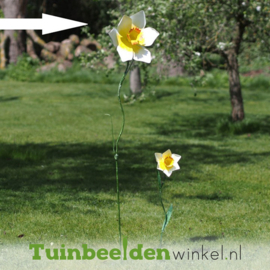 Metalen bloem ''De grote narcis'' TBW16206