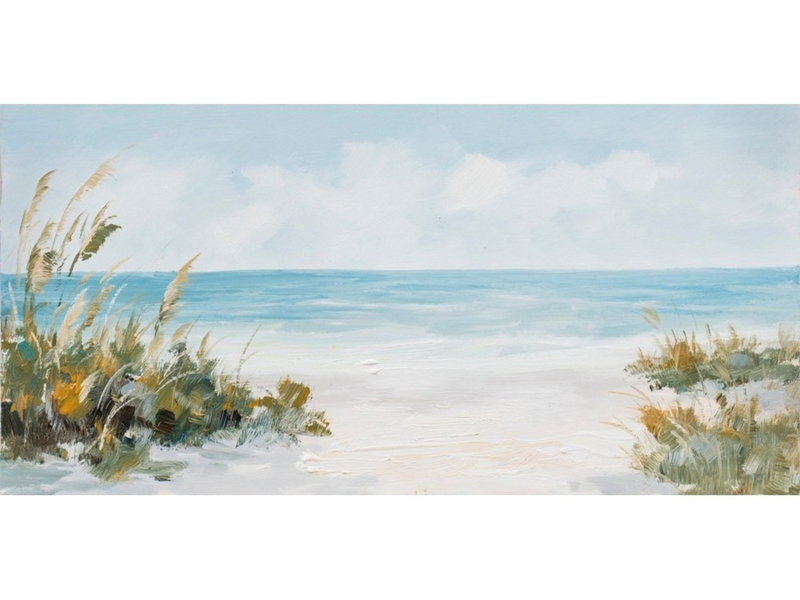 Jet Stout Socialistisch Olieverf schilderij landschap ''Zee'' TBW60036sc | Olieverfschilderijen  landschappen | Tuinbeelden Winkel
