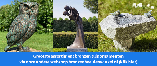 tuinornamenten van brons