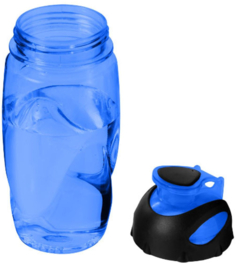 2 stuks sportflessen blauw 500 ml