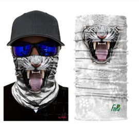 Motor bandana - colsjaal - buff sjaal - motor masker - ski masker - motor gezichtsmasker - ski gezichtsmasker Tijger