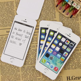 Post-it notitie boekje Iphone 2 stuks