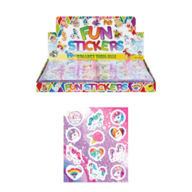 10 velletjes unicorn stickers
