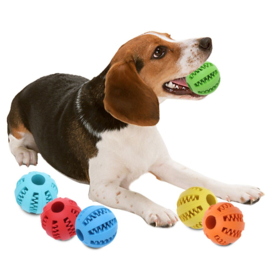 Interactieve voerbal puppy en kat groen 5 cm