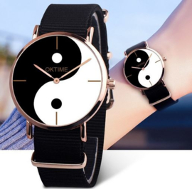 Horloge Ying Yang