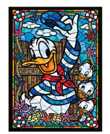 Diamond Painting pakket Donald Duck 20x25 cm (vierkante steentjes)