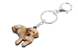 Sleutelhanger Acryl Labrador Retriever