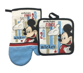 Set pannelap + ovenwant Mickey Mouse