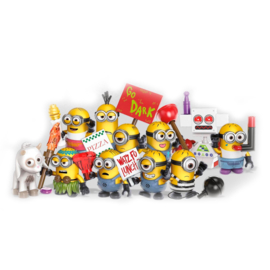 6 stuks minions Megabloks blindbags 6 stuks / uitdeelcadeautjes