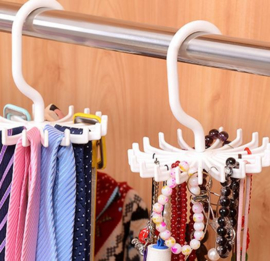 Roterende hanger voor stropdassen - sieraden - sjaals - riemen