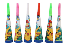 6 stuks feest toeters Pokemon