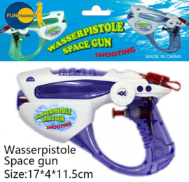 Waterpistool ruimtegeweer 17x4x11,5 cm