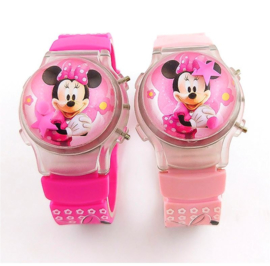 Lichtgevende horloge Mini Mouse