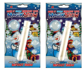 2 stuks Magic sneeuw maker 