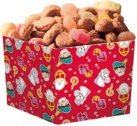 12 stuks sinterklaas pepernoten bakjes - traktatiebakjes  400ml