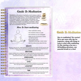 Meditatie journal - dagboek - notitieboek