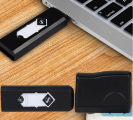 USB oplaadbare electrische aansteker - vlamloos - windproof