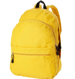 Rugzak 4-vakken geel backpack 14x31x40 cm RETOURPRODUCT