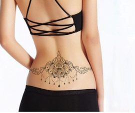 Tijdelijke tattoo Mandala