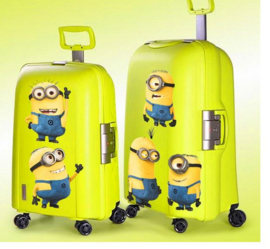 Muursticker minions 60x45 cm