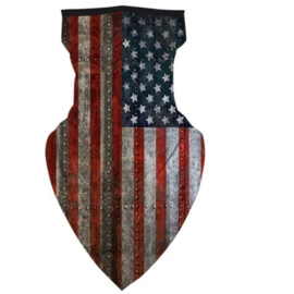 Motor sjaal - motor masker - ski masker - motor gezichtsmasker - ski gezichtsmasker Amerikaanse vlag