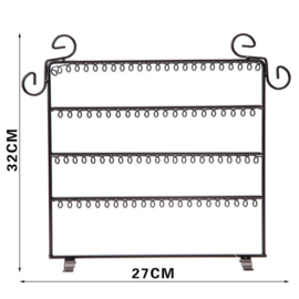 Metalen sieraden display 32 x 27 cm