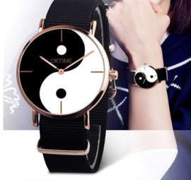 Horloge Ying Yang