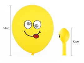 Emoji balonnen 10 stuks