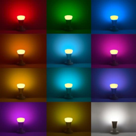 LED verlichting - Brightness 10W RGB E27 - 12 kleuren