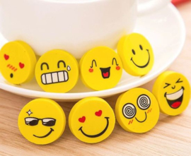 4 stuks Emoji gummen