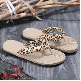 slippers - panterprint - maat 38